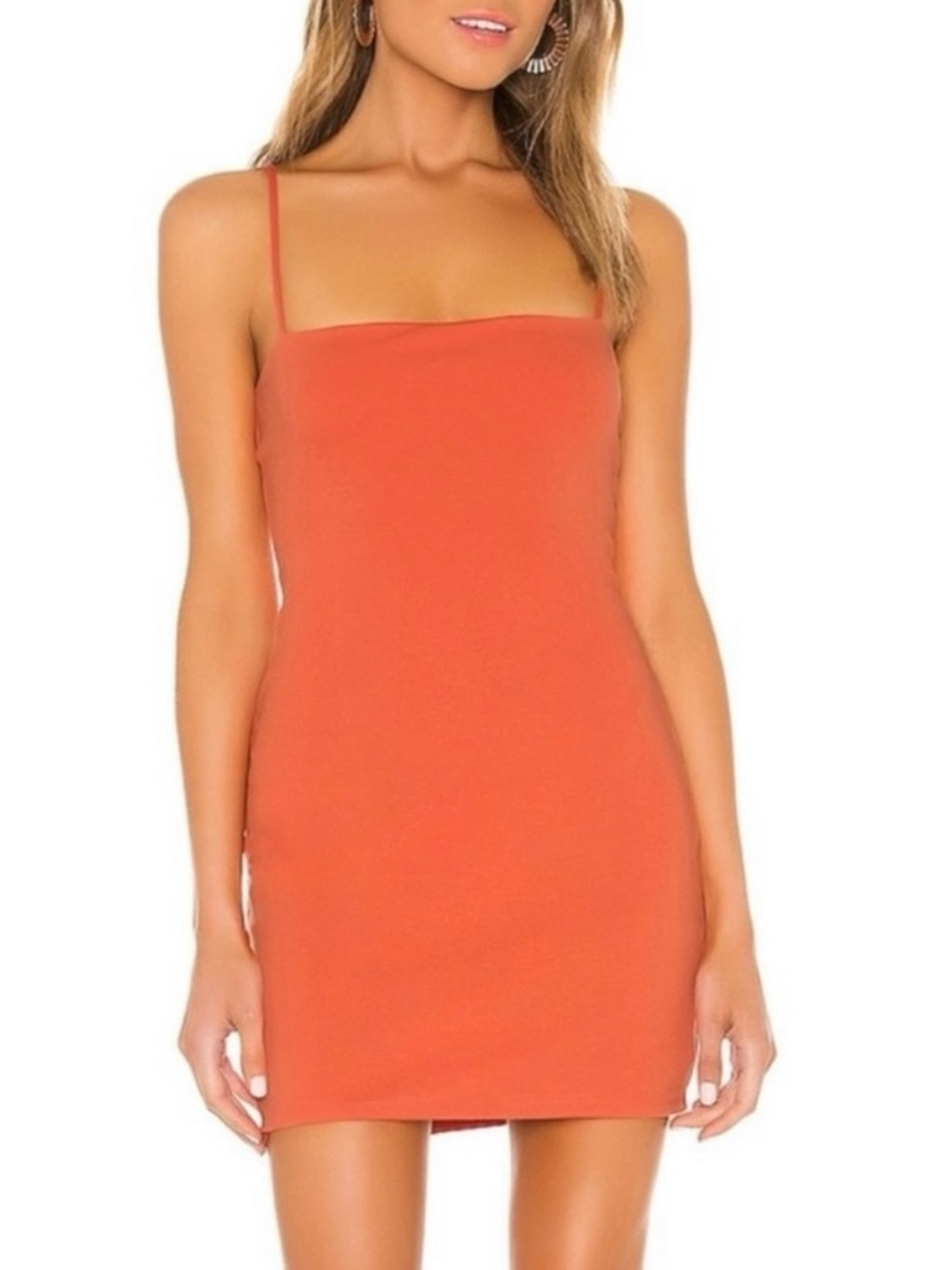 Revolve x Lovers + Friends-Coral Bodycon colorful mini dress.Size S